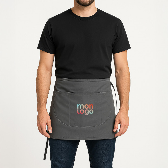 TABLIER COURT PERSONNALISABLE 'ITATAB'