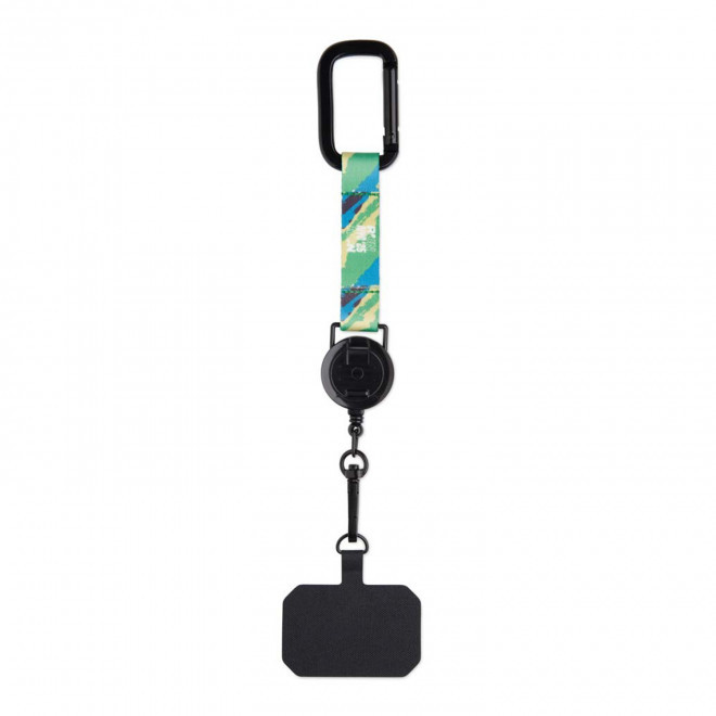PORTE BADGE TELEPHONE DEROULEUR PERSONNALISE 'BALADOS'