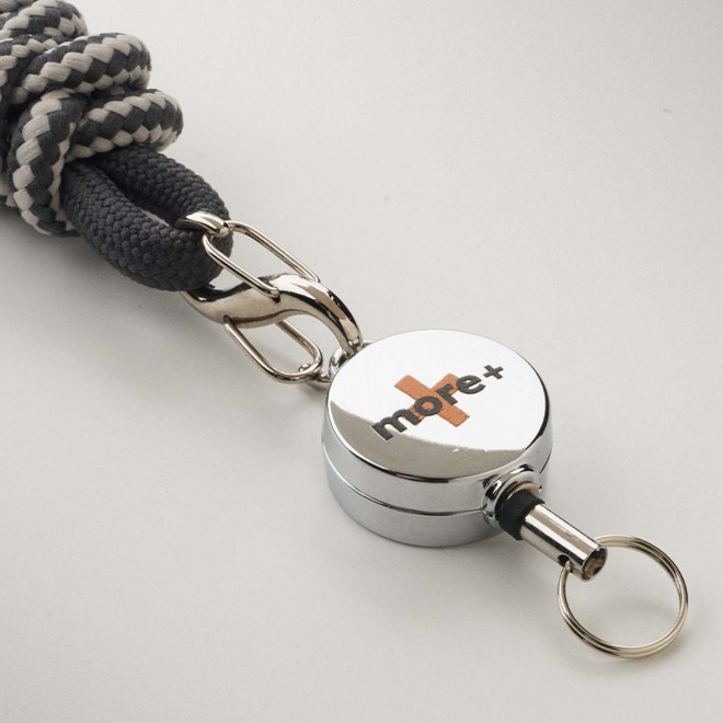 LANYARD CORDON DEROULEUR PERSONNALISE 'HALSA BICOUL'