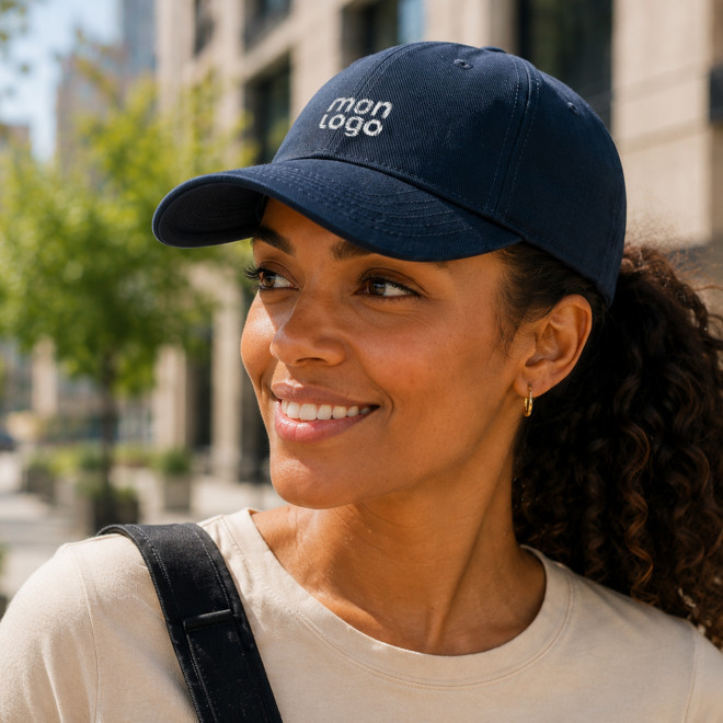 CASQUETTE PUBLICITAIRE 6 PANS COTON 'COTARE'