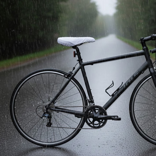 COUVRE SELLE PUBLICITAIRE POUR VELO 'BYPRO'