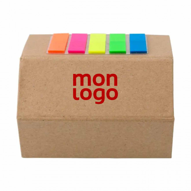 BLOC PAPIER ET MARQUE PAGES PUBLICITAIRE 'HOUSEMEMO'