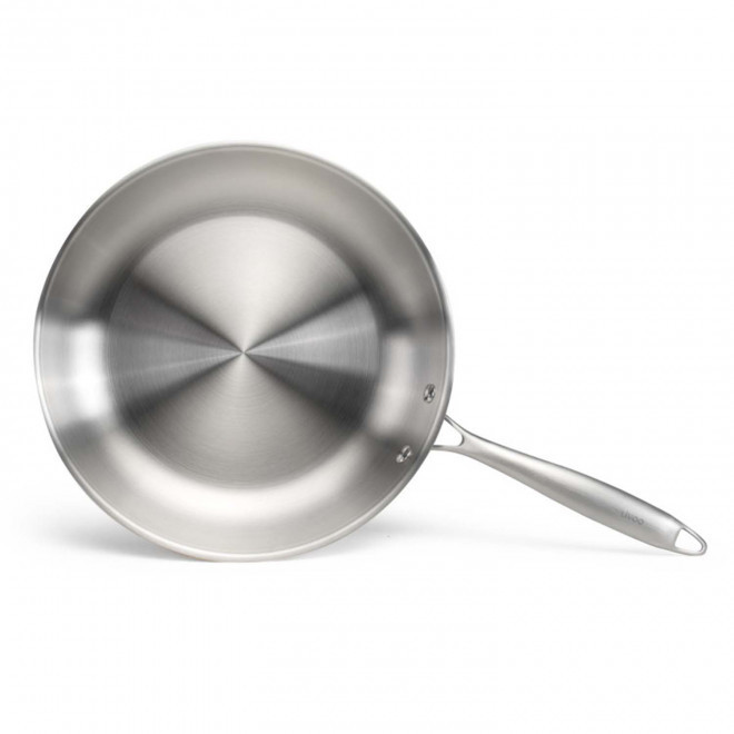 POÊLE ACIER INOX 8 CM LIVOO®