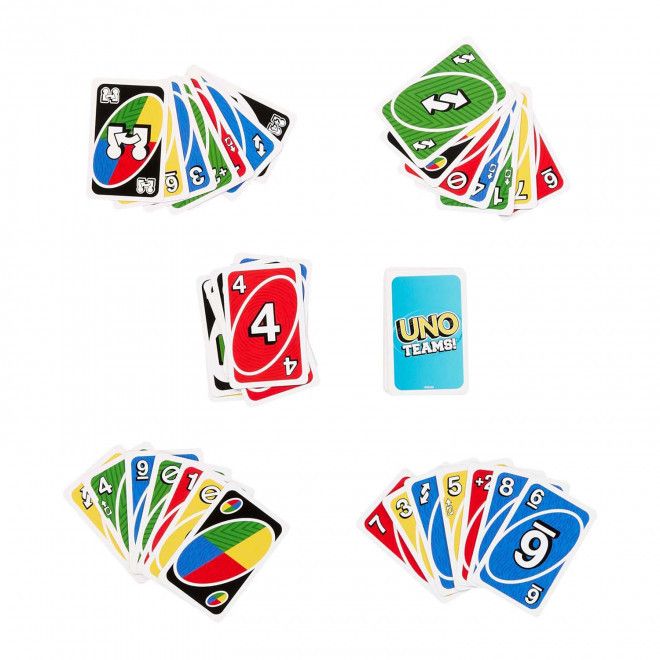 JEU DE CARTES UNO TEAMS