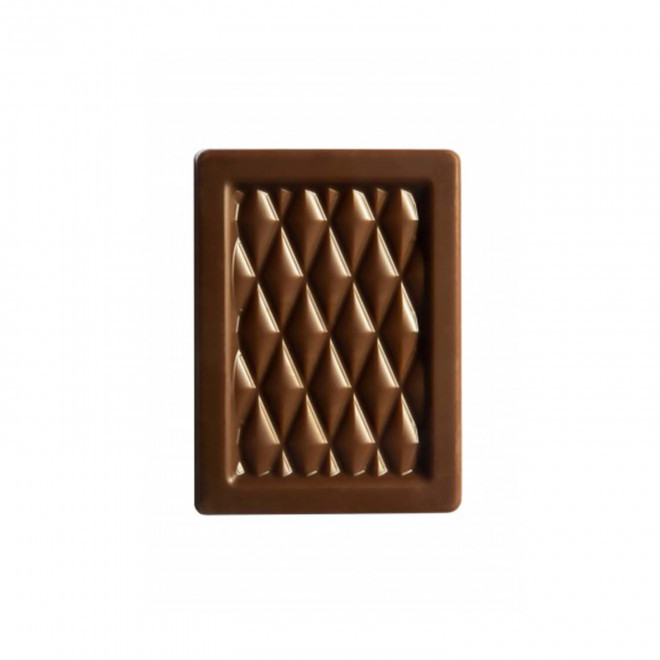 COFFRET PUBLICITAIRE DE 16 CARRÉS DE CHOCOLAT ASSORTIS LPCC® 5G 'ELEGANCE'