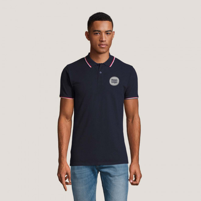 POLO HOMME PERSONNALISABLE 'PRESTIGE'