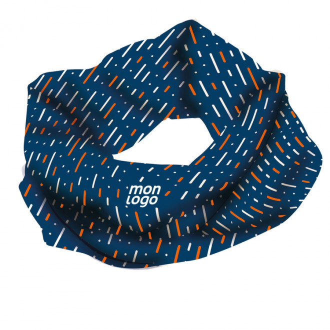 CACHE COU PERSONNALISÉ EN POLYESTER 'SHERPA'