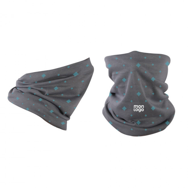 CACHE COU PERSONNALISÉ EN POLYESTER 'SHERPA'