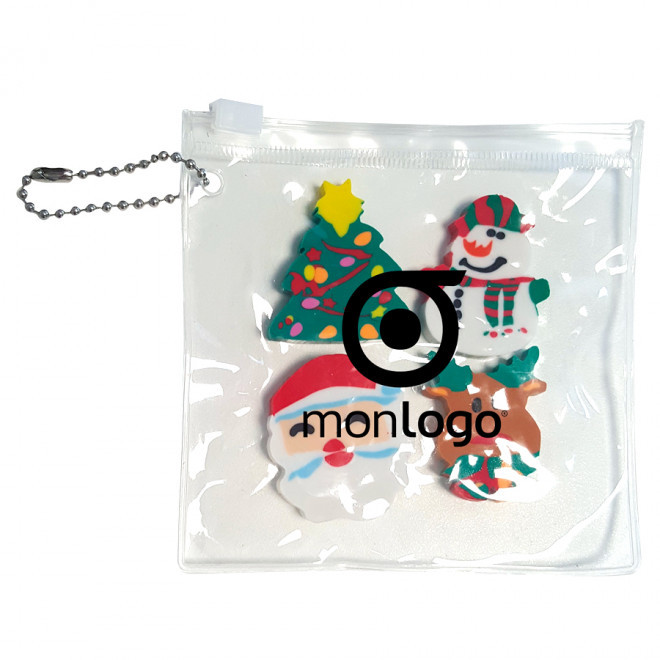 SET DE GOMMES PERSONNALISÉ DE NOËL 'GOMMY'