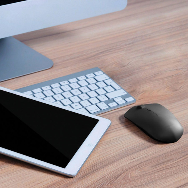 SOURIS SCX® PERSONNALISABLE SANS FIL AVEC LOGO LUMINEUX 'SATIS'