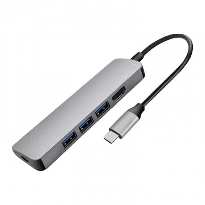 HUB 5 EN 1 PERSONNALISABLE AKASHI® 'CROSBI'