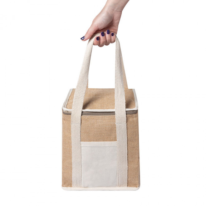 SAC ISOTHERME PERSONNALISÉ EN JUTE 'MELVILLE'
