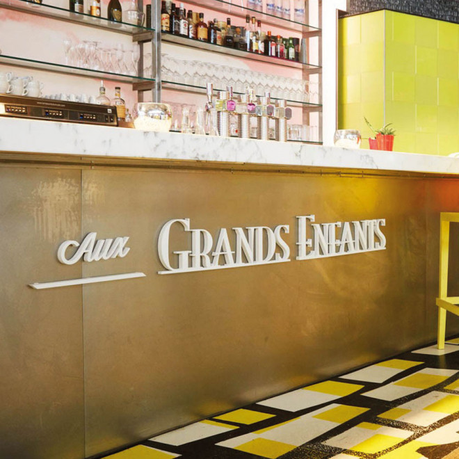 ENSEIGNE 3D PERSONNALISÉE EN PVC 'FONDOR'