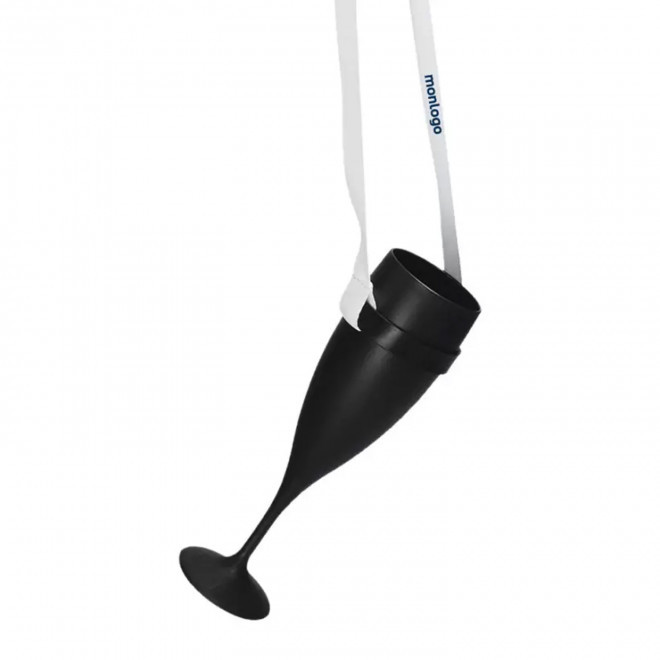 PORTE GOBELET PERSONNALISABLE VIN ET CHAMPAGNE 'PELI'