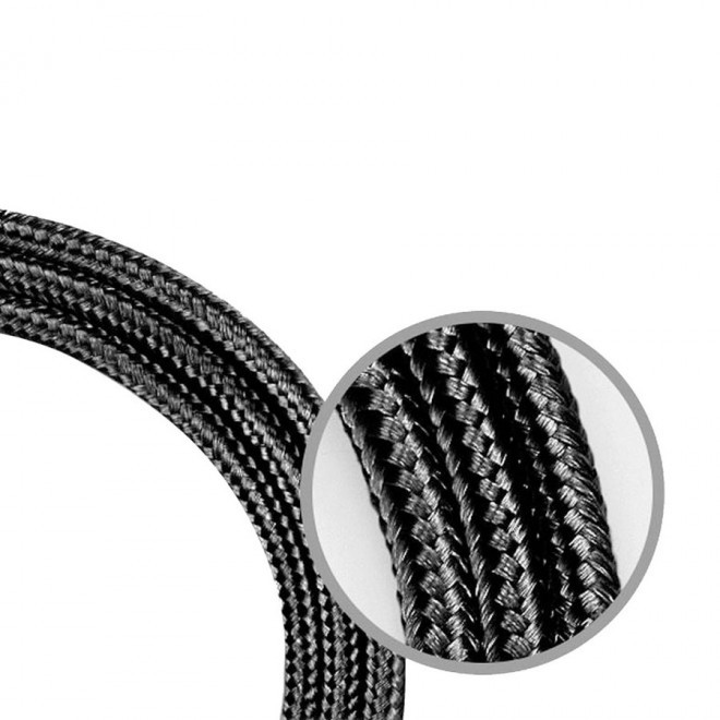 CÂBLE USB PERSONNALISÉ 3 EN 1 AVEC BATTERIE DE SECOURS AKASHI® 'CONNEXIO'