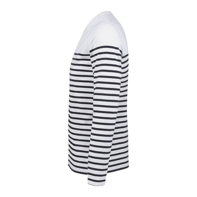 TEE SHIRT PERSONNALISÉ RAYÉ HOMME 'MATELOT'