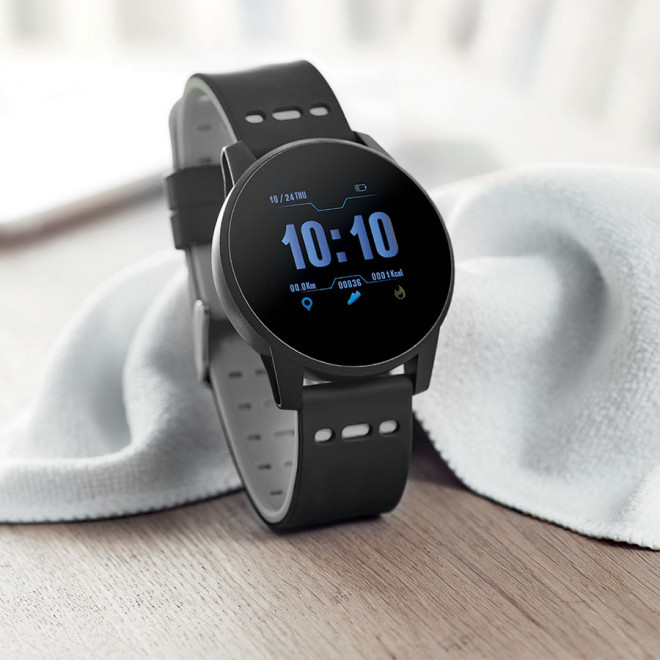 MONTRE CONNECTÉE CARDIO PERSONNALISABLE 'WEARFIT'