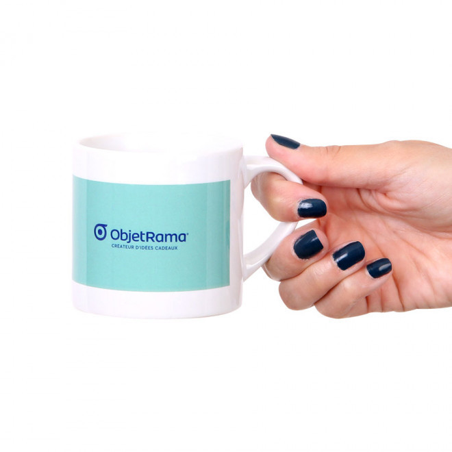 LOT DE 48 MUGS PERSONNALISABLES 'NEO MINI' EXPEDITION EXPRESS 72H