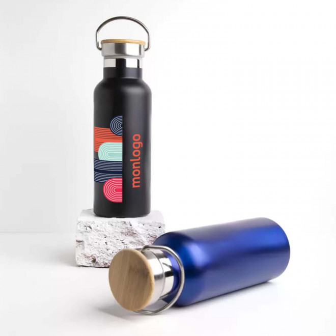 BOUTEILLE ISOTHERME PERSONNALISABLE 'FULL HOLLY'