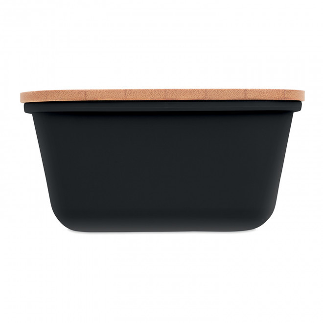 LUNCH BOX COUVERCLE EN BAMBOU PERSONNALISABLE 'BUCATI'