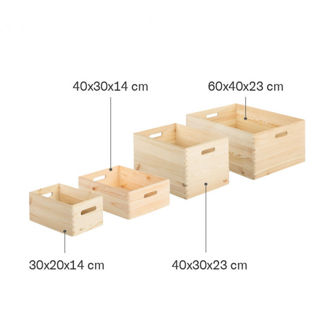 CAISSE EN BOIS PERSONNALISÉE 'KATAKO'