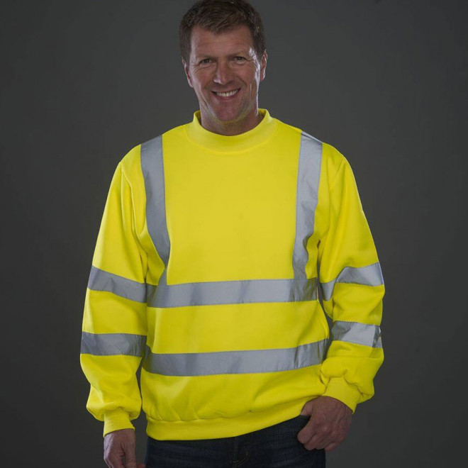 SWEAT HAUTE VISIBILITÉ PERSONNALISÉ YOKO® 'GUIDO' 