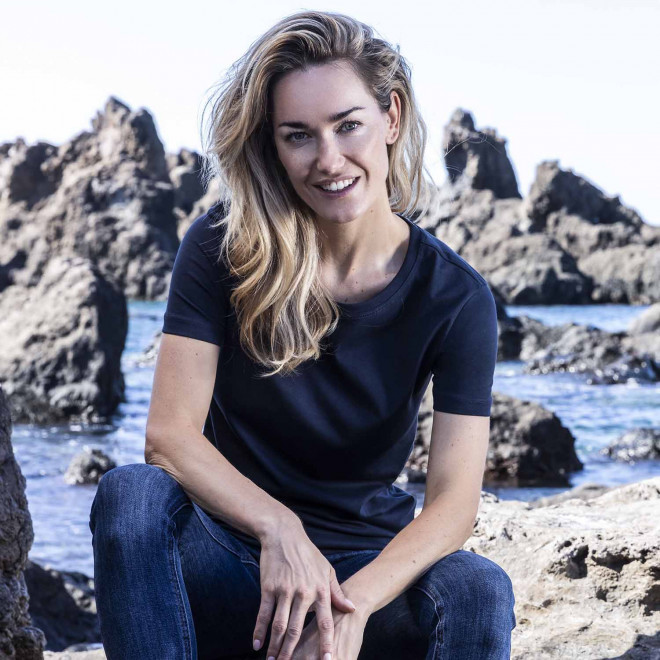 TEE SHIRT PERSONNALISABLE FEMME PROMODORO® 'NAVE' 180 GR/M²