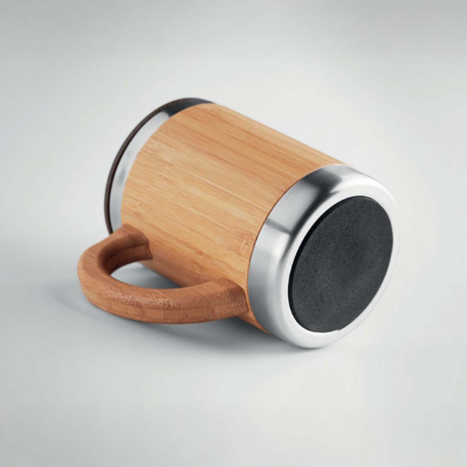 MUG PERSONNALISÉ ISOTHERME EN BAMBOU 'TIAKY'