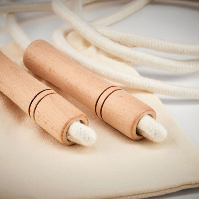 CORDE À SAUTER PERSONNALISÉE EN COTON 'ZIPA'
