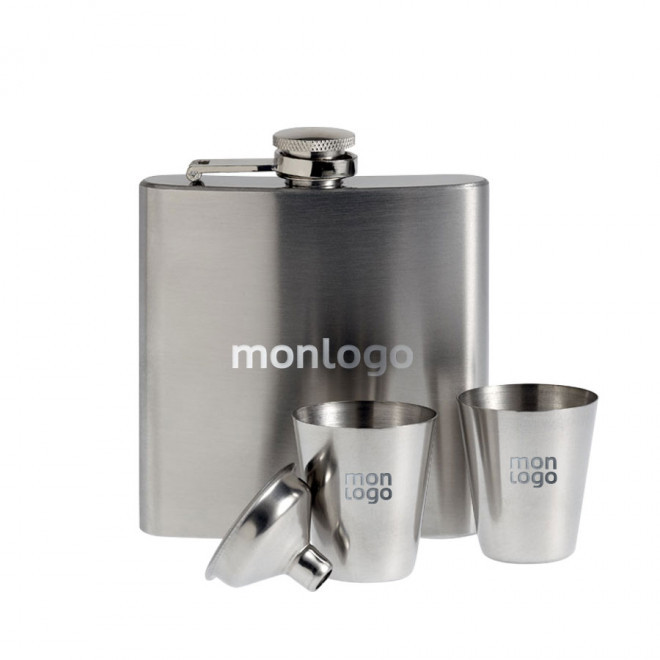 FLACON ET 2 TASSES PERSONNALISABLES 'ARRAN'