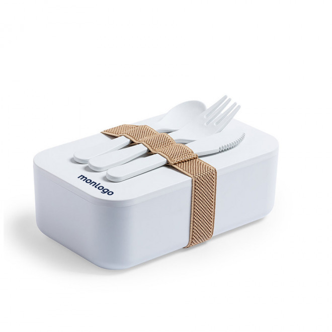 LUNCH BOX PERSONNALISABLE 100% COMPOSTABLE 'DOSTU'