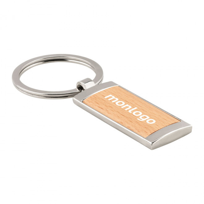 PORTE CLÉS PERSONNALISÉ EN BOIS 'KEYWOOD' 