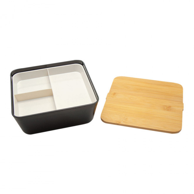 BENTO PERSONNALISÉ AVEC COUVERCLE EN BAMBOU 'UMAMI'