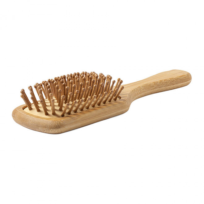 BROSSE À CHEVEUX PERSONNALISÉE EN BAMBOU 'SPAZZOLA'
