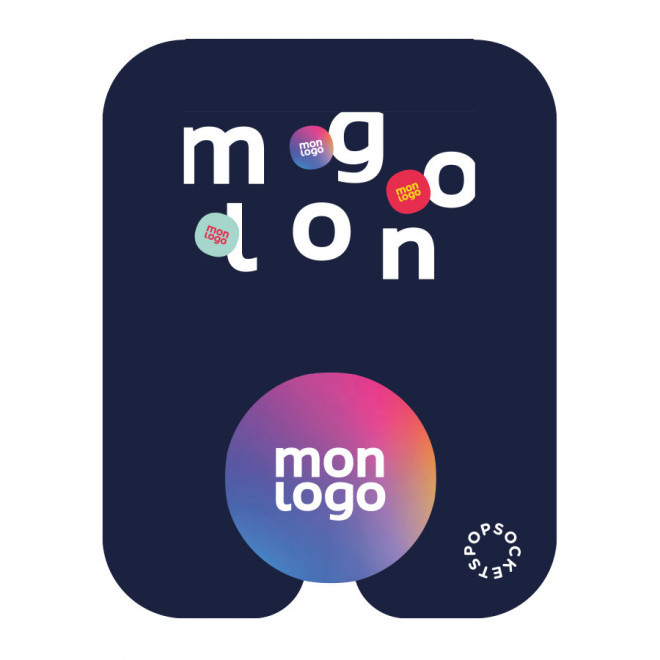 SUPPORT PERSONNALISÉ POUR TÉLÉPHONE POPSOCKETS® 'POPGRIP PLANT'