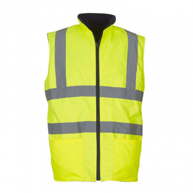 BODYWARMER PERSONNALISÉ HAUTE VISIBILITÉ YOKO® 'NOA'