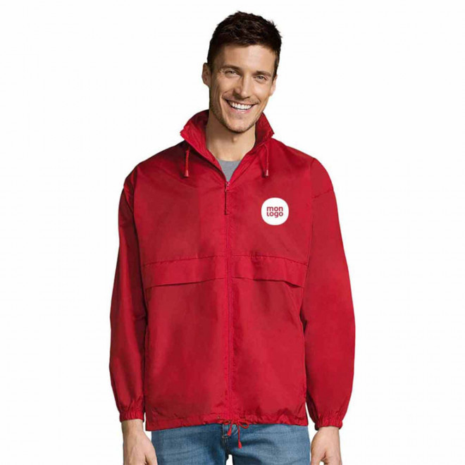 COUPE VENT PERSONNALISABLE IMPERMEABLE MIXTE 'SURF'   FABRICATION EXPRESS 72H