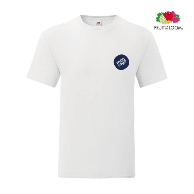 TEE-SHIRT PERSONNALISABLE HOMME BLANC 'MALBRO' 150 GR/M²