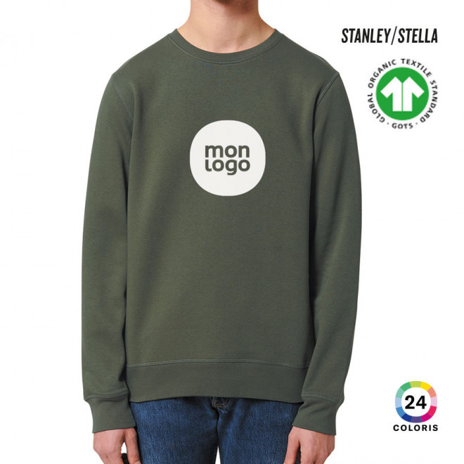SWEAT PERSONNALISÉ MIXTE COL ROND S/S® 'ROLLER'