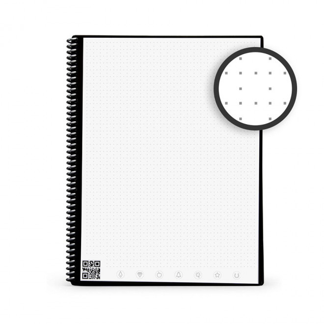 CARNET NUMÉRIQUE PERSONNALISÉ ROCKETBOOK® A5 'EXECUTIVE'