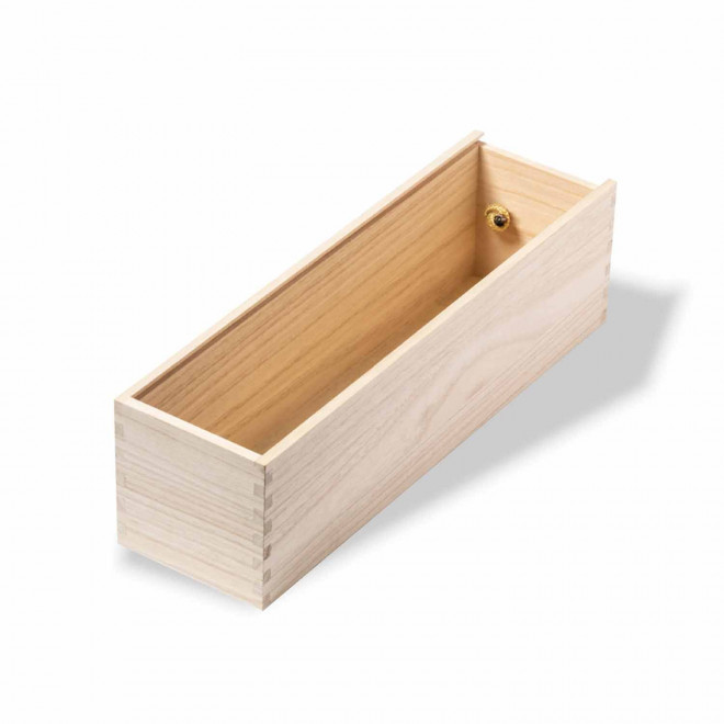 BOÎTE PERSONNALISÉE À VIN EN BOIS 'MILOY'