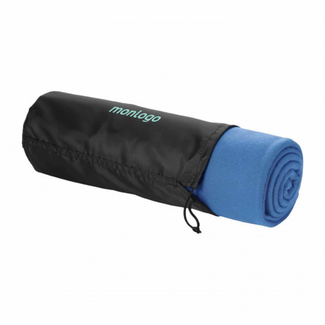 PLAID POLAIRE PERSONNALISÉ 'WEEK END'   EXPEDITION RAPIDE 4 JOURS