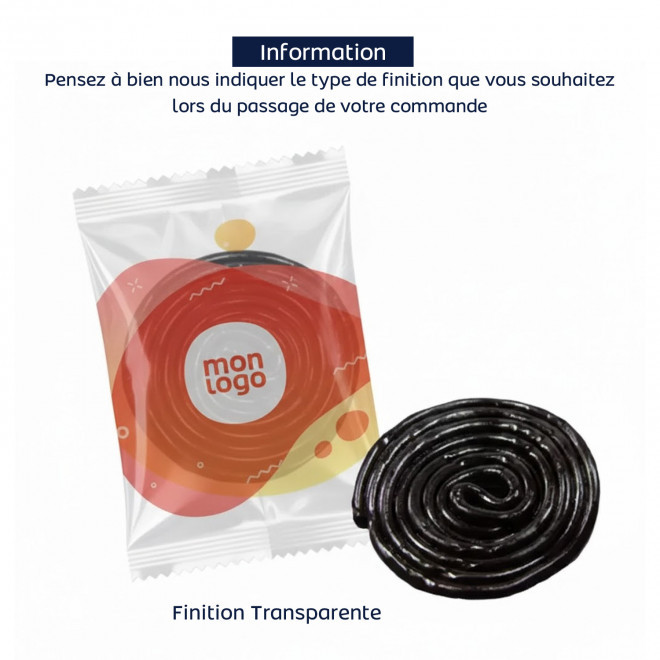 LOT 100 SACHETS ROTELLA PERSONNALISABLES 'HARIBO®'