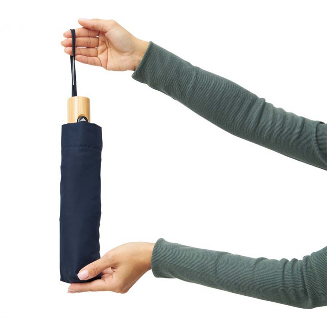 PARAPLUIE PUBLICITAIRE TEMPETE MANCHE DROIT A OUVERTURE AUTOMATIQUE 'LUSK MINI'