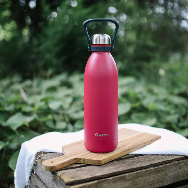 BOUTEILLE ISOTHERME PERSONNALISABLE INOX '1,5L QWETCH®'