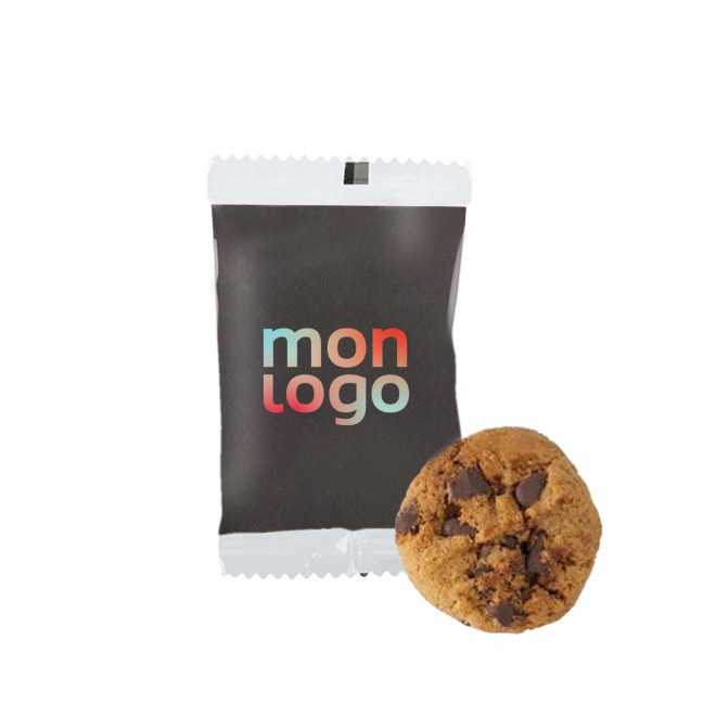 LOT DE 100 SACHETS DE MINI COOKIE PERSONNALISABLE 'PEPITA'