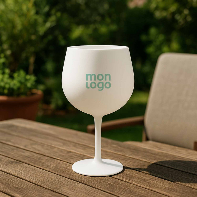 VERRE A COCKTAIL PERSONNALISABLE EN TRITAN 'VERIDA PISCINE'