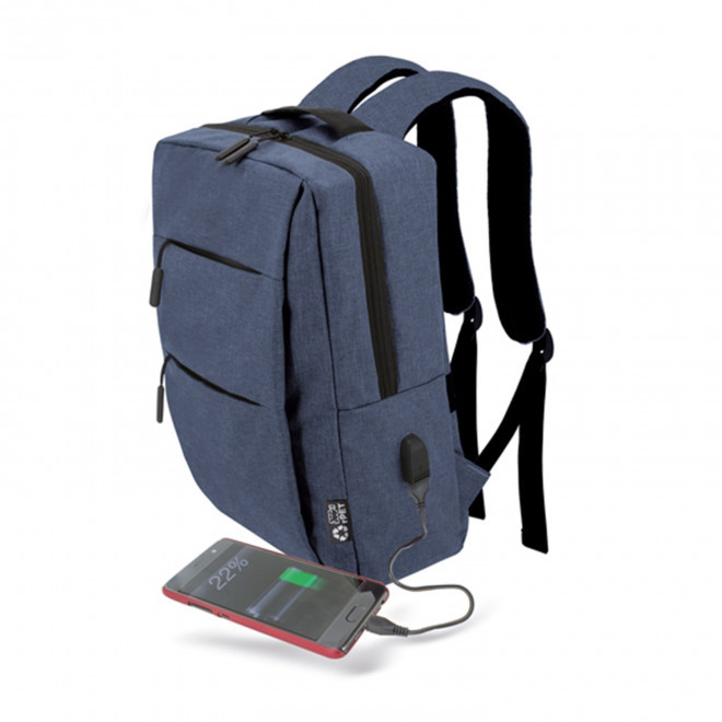 SAC A DOS PERSONNALISABLE POUR ORDINATEUR 'OGLIO CONNECT'