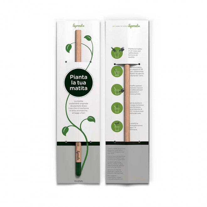 CRAYON DE COULEUR PERSONNALISABLE CARTONNETTE 'POUSS COLOR'