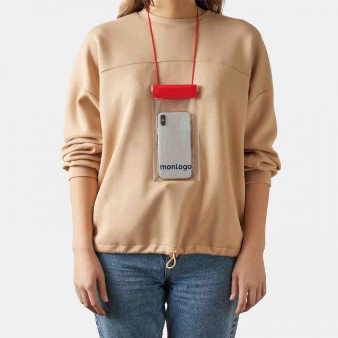 POCHETTE PERSONNALISABLE ETANCHE POUR TELEPHONE 'WATERPRO XL